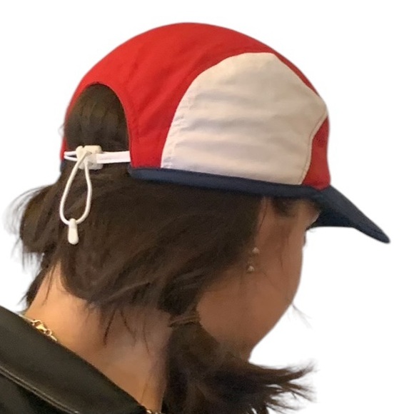 NWOT Adjustable Red, White, and Blue Color-block Ball Cap Hat - Picture 11 of 16